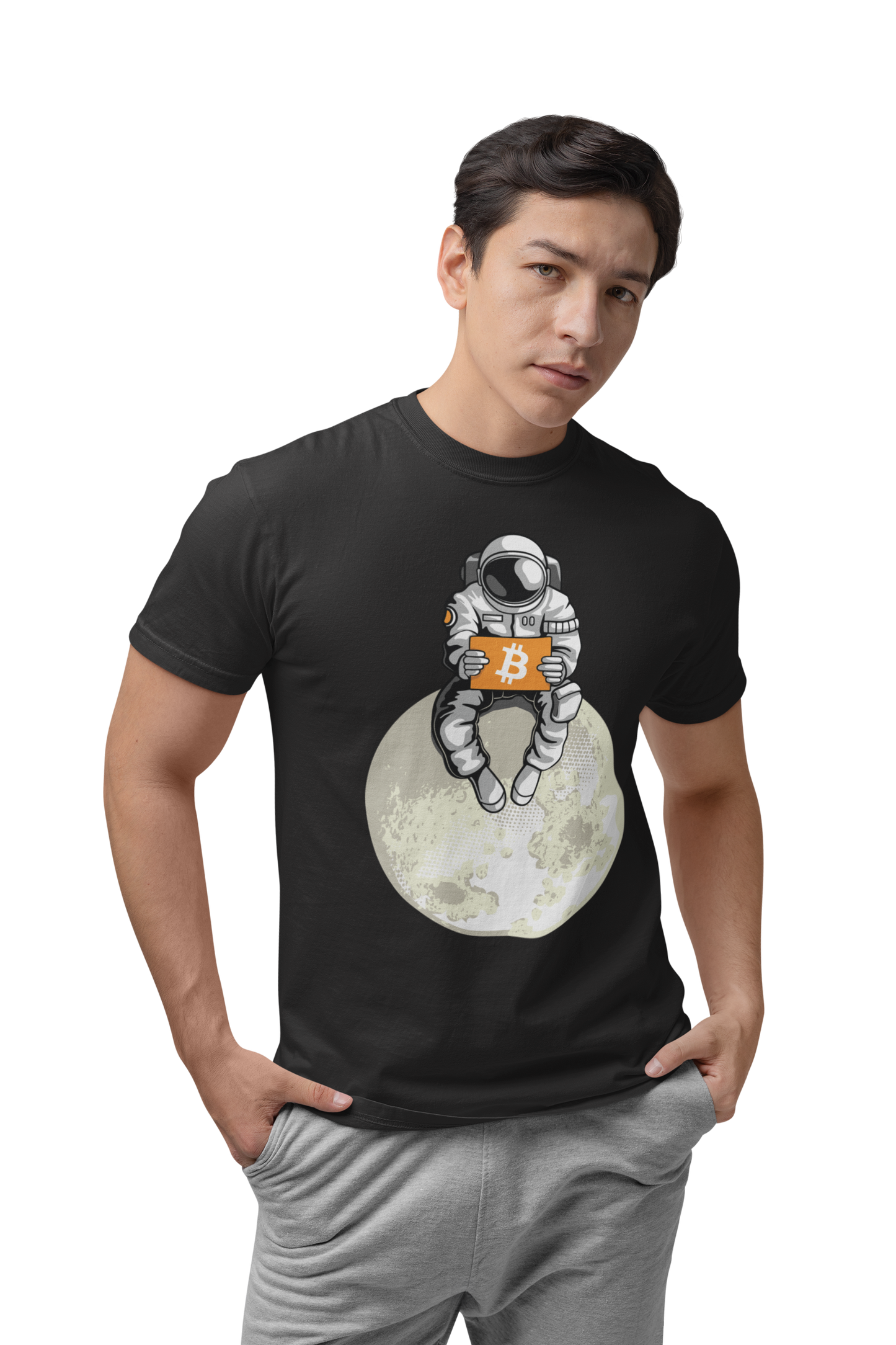 Bitcoin to the Moon Tee