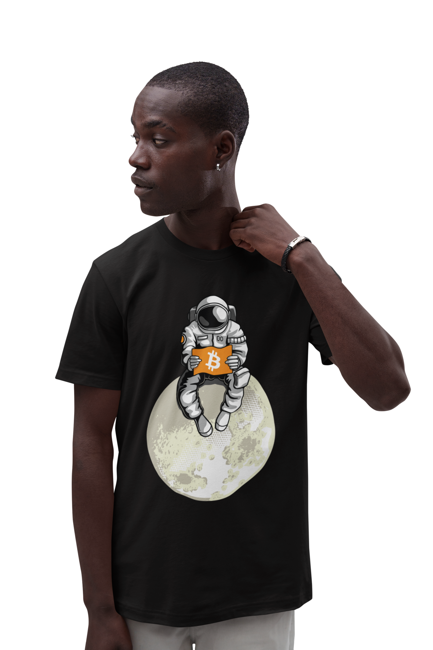 Bitcoin to the Moon Tee