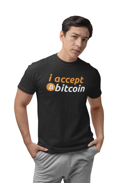 I Accept Bitcoin Tee