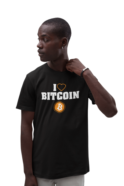 I Heart Bitcoin Tee